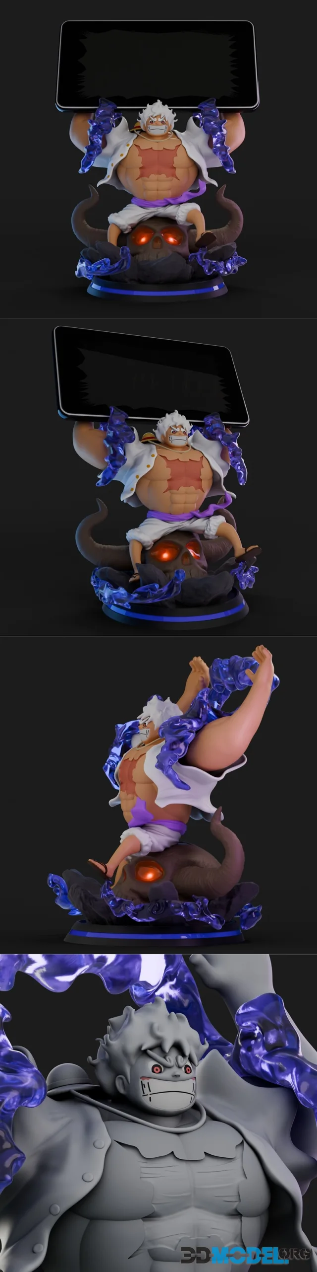 Luffy Gear 5 Nika - Smartphone Holder – Printable