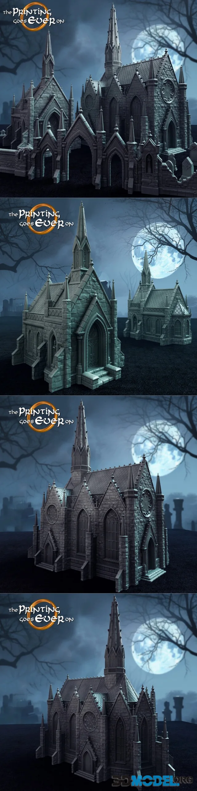 Gothic Cemetery Terrain – Printable