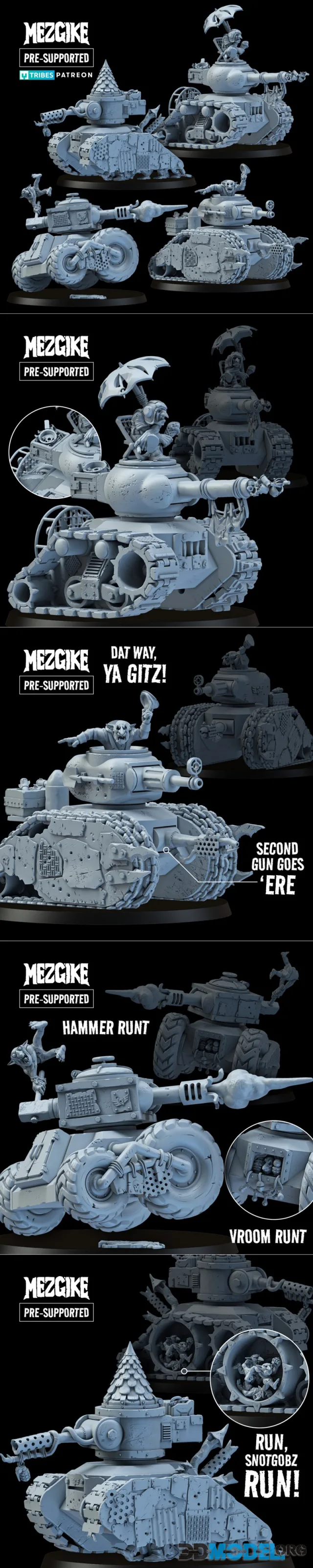 Runt tanks – Printable