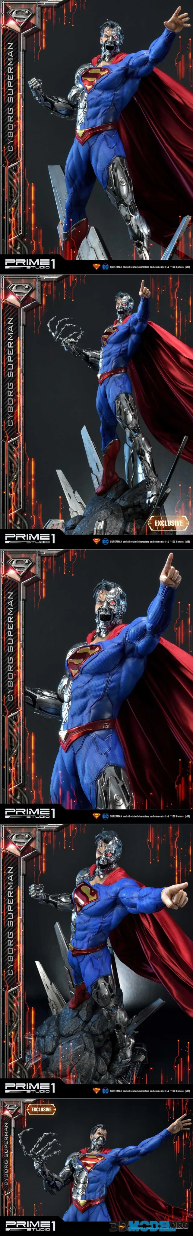 Prime 1 Studio - Cyborg Superman – Printable