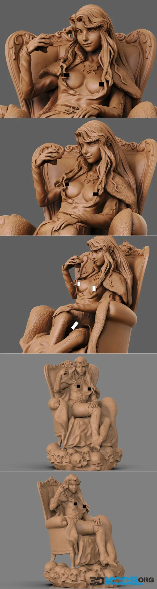 Ca 3d Studios - Lenore NSFW Version – Printable