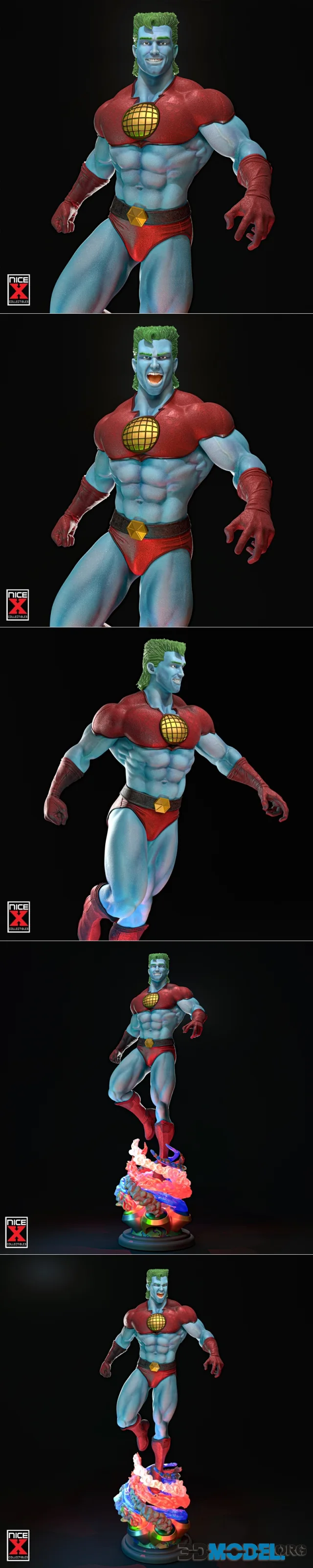 Nice X Collectibles - Captain Planet – Printable