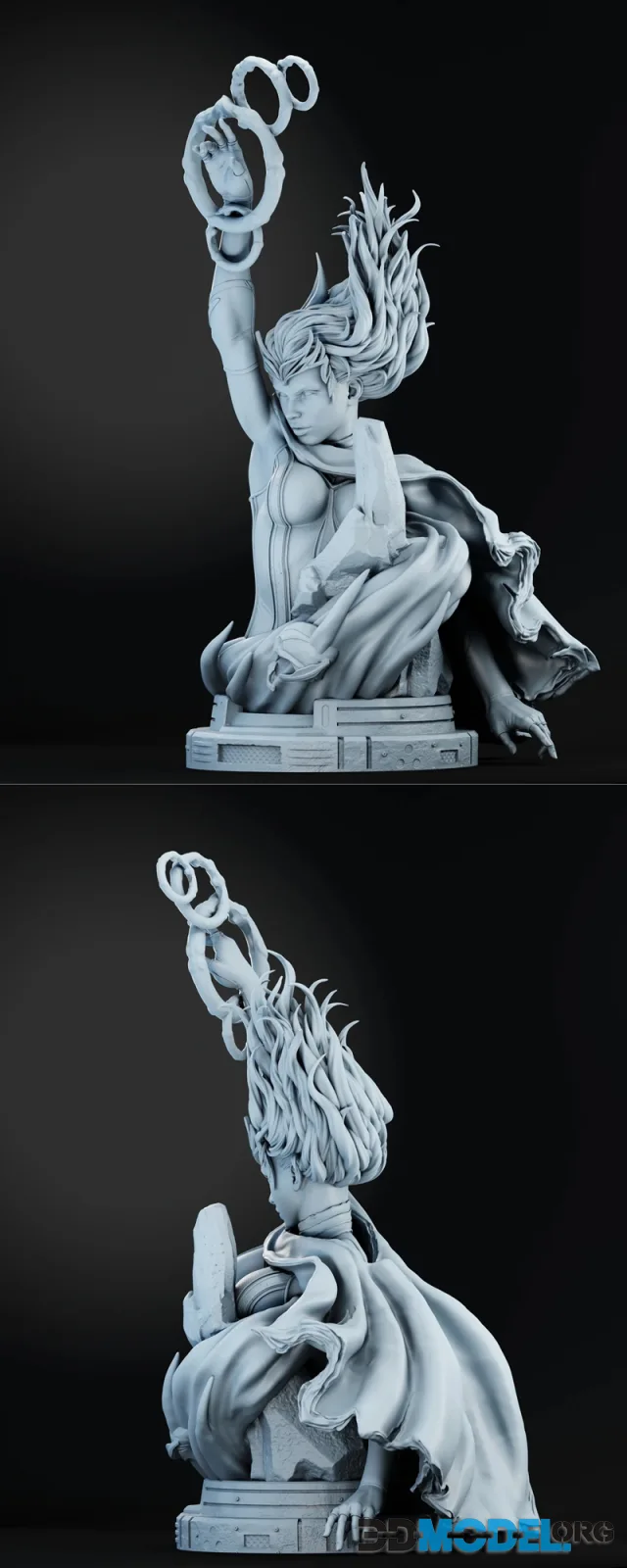 ZEZ Studios - Scarlet Witch Bust – Printable