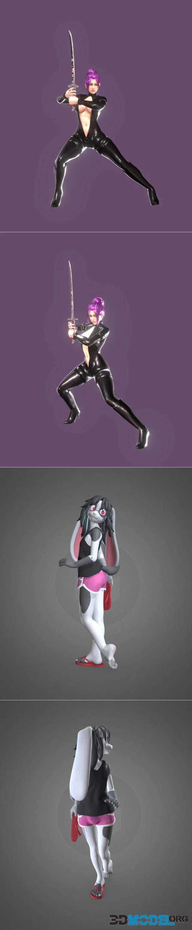 Shiva and Rami Bunny – Printable