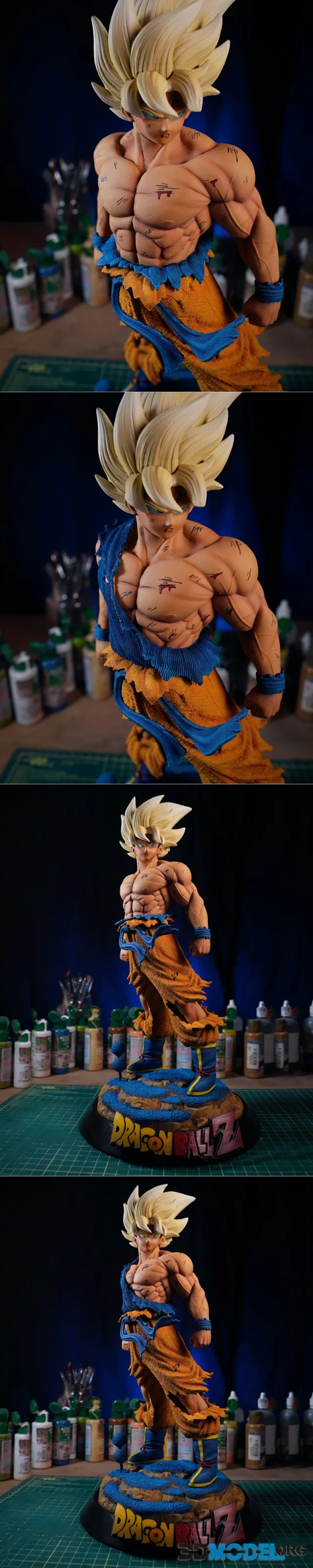 Super Saiyan Goku – Printable