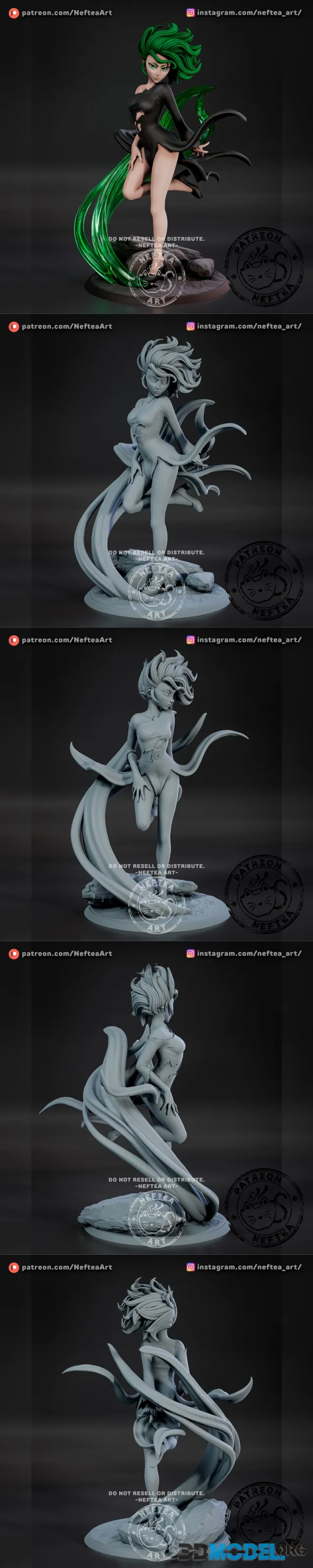 Neftea - Tatsumaki – Printable