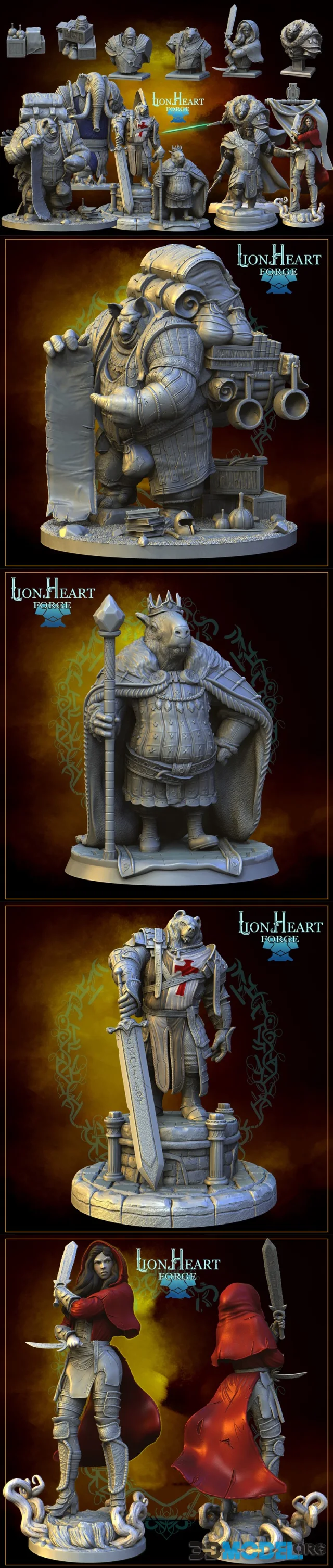Lion Heart Forge September 2023 – Printable