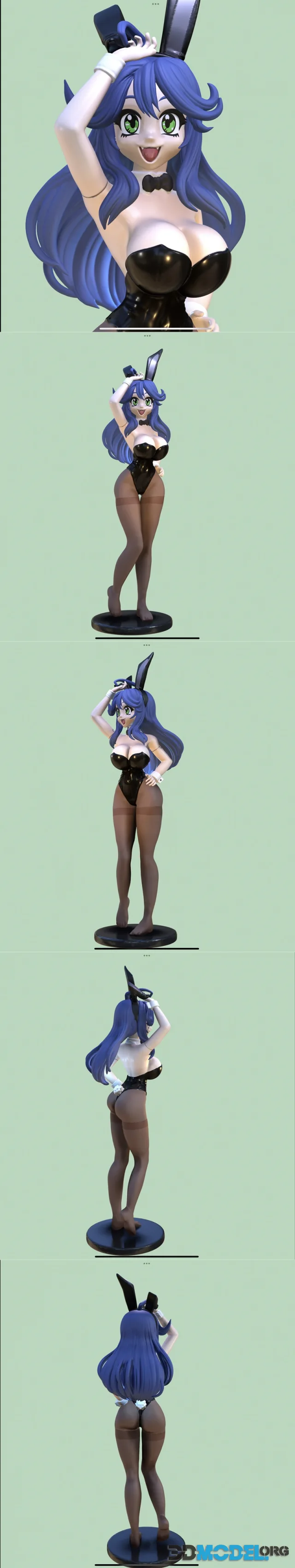 Lima Bunny - Saber Marionette – Printable