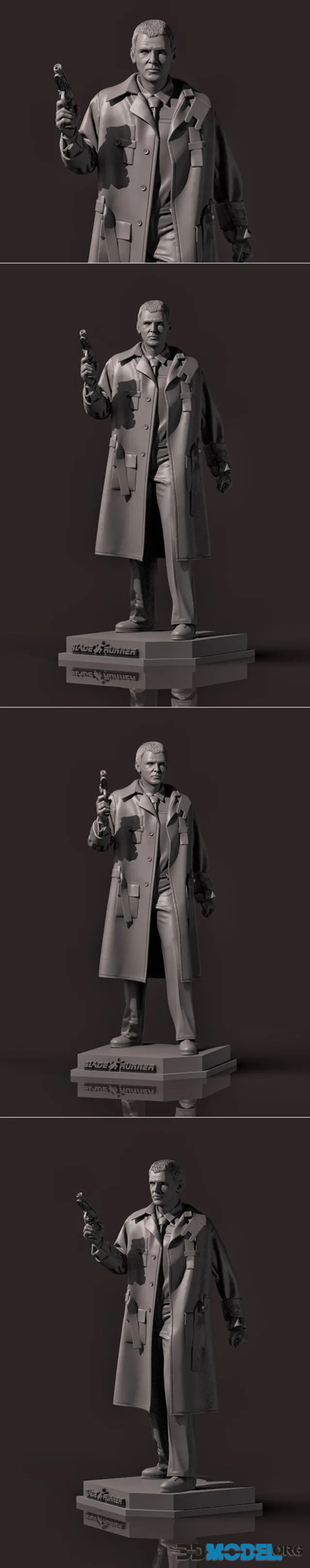 Rick Deckard From Blade Runner – Printable