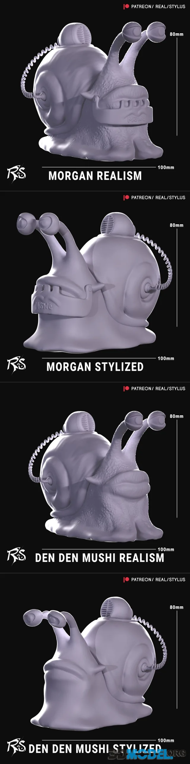 Den Den Mushi Morgan – Printable
