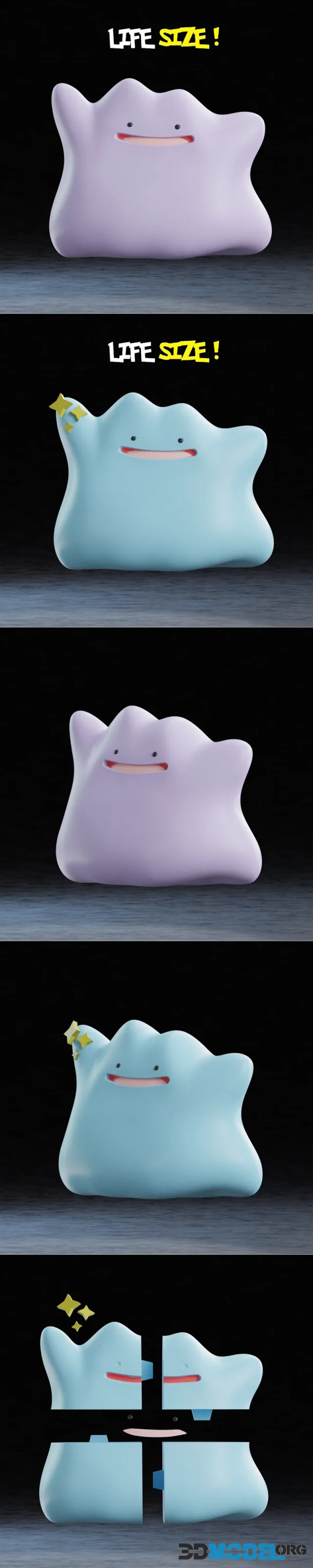 Yosh Studios - Life Sized Ditto – Printable