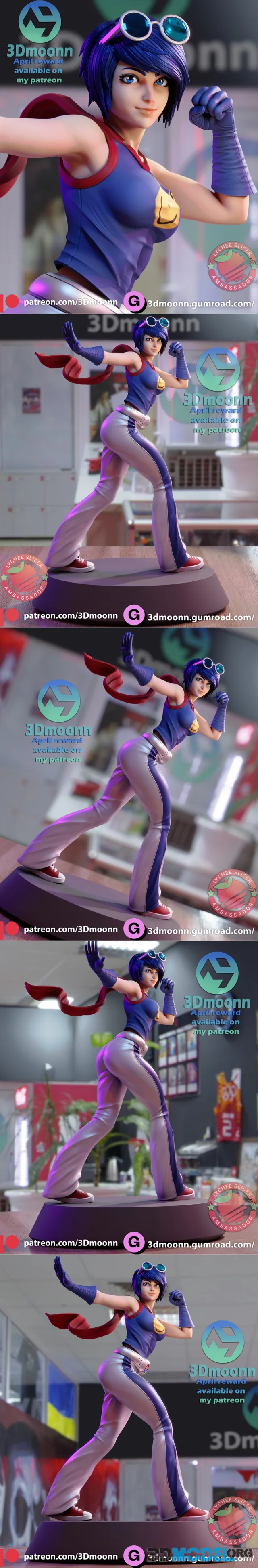 3Dmoonn - May Lee – Printable