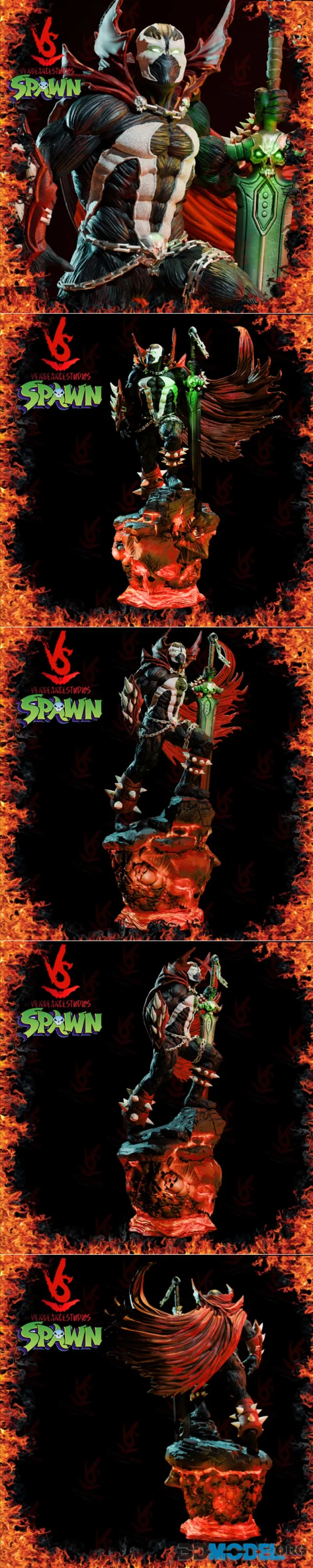 Vengeancestudios - Spawn – Printable