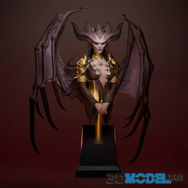 Goyd Lilith Bust – Printable