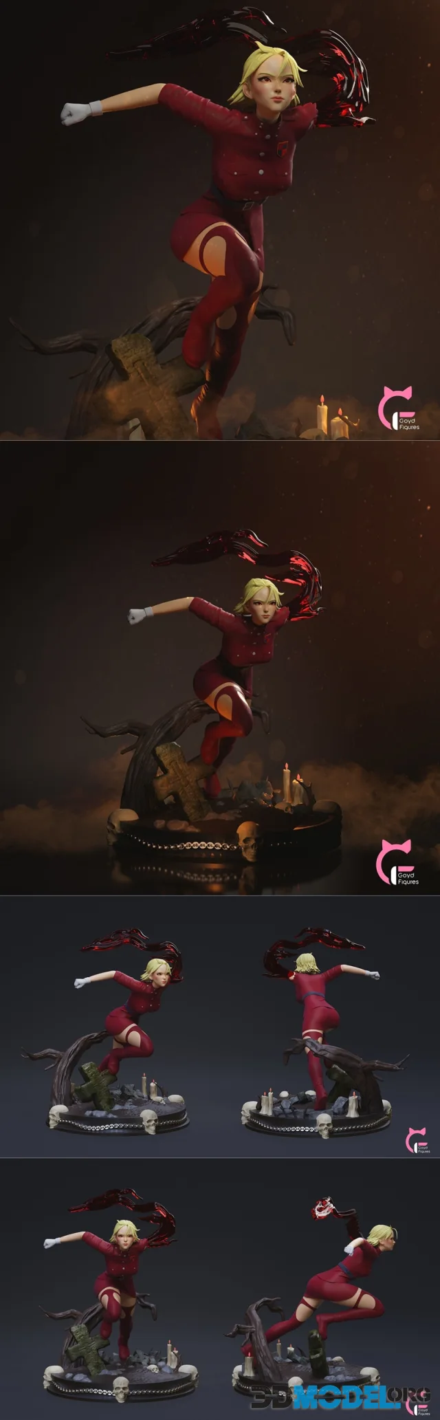 Goyd Figures - Seras Victoria - Hellsing – Printable