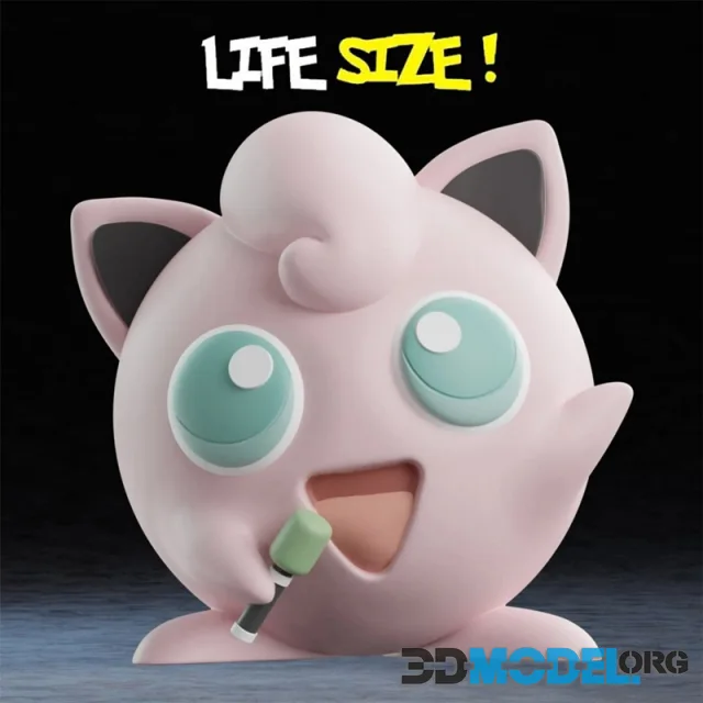 Yosh Studios - Life Sized Jigglypuff – Printable