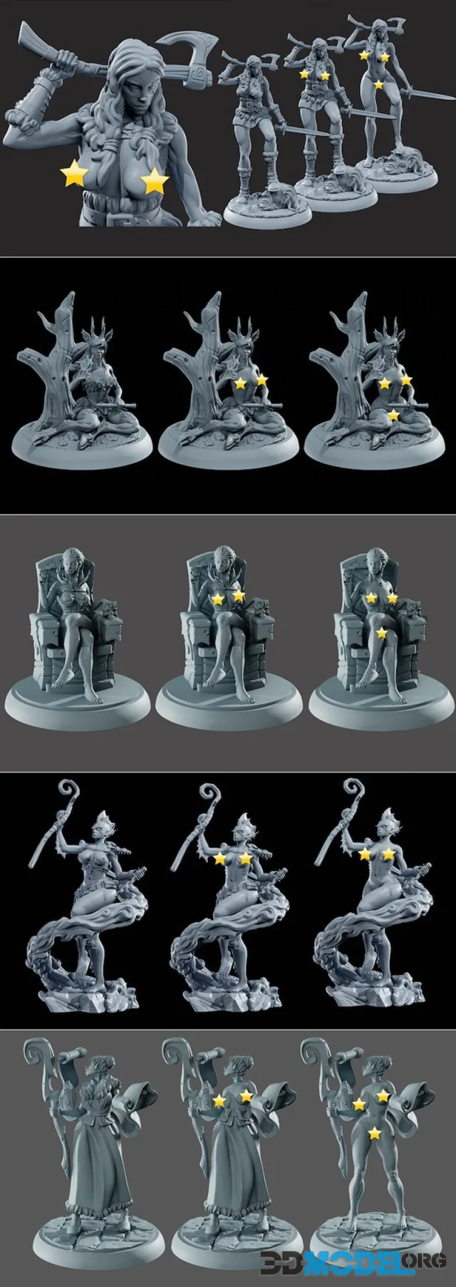 Galica and Gaia and Cassandra and Calista and Ava – Printable