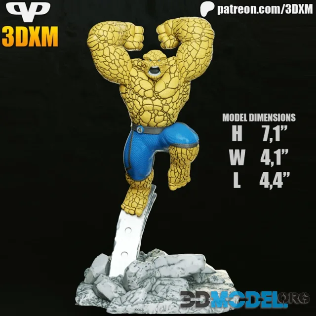 3DXM - The Thing – Printable