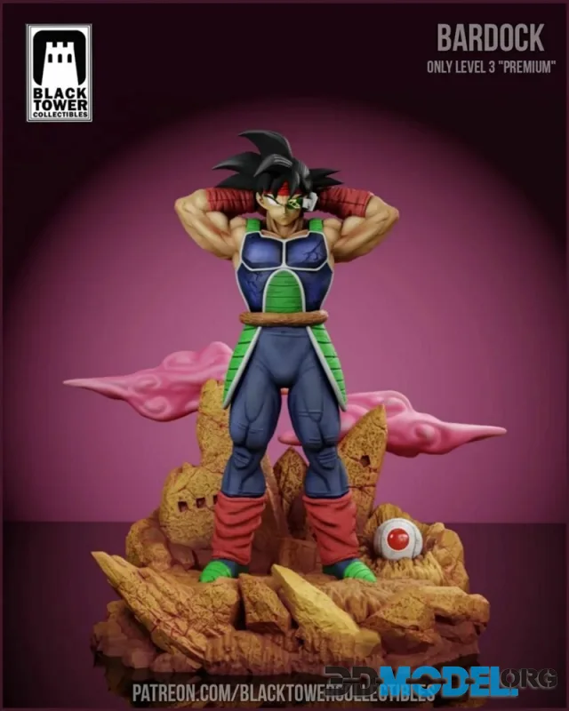 Black Tower Collectibles - Bardok – Printable