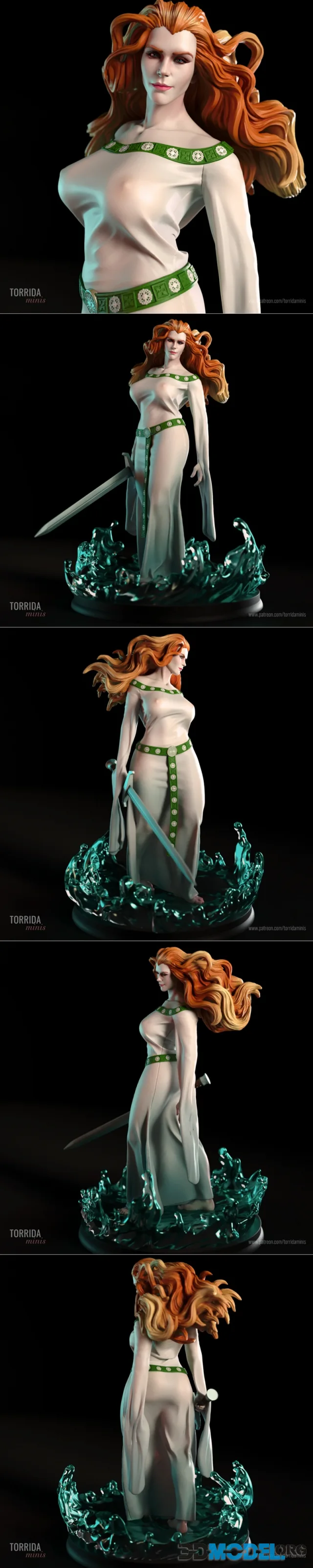 Torrida Minis - Lady of the lake – Printable