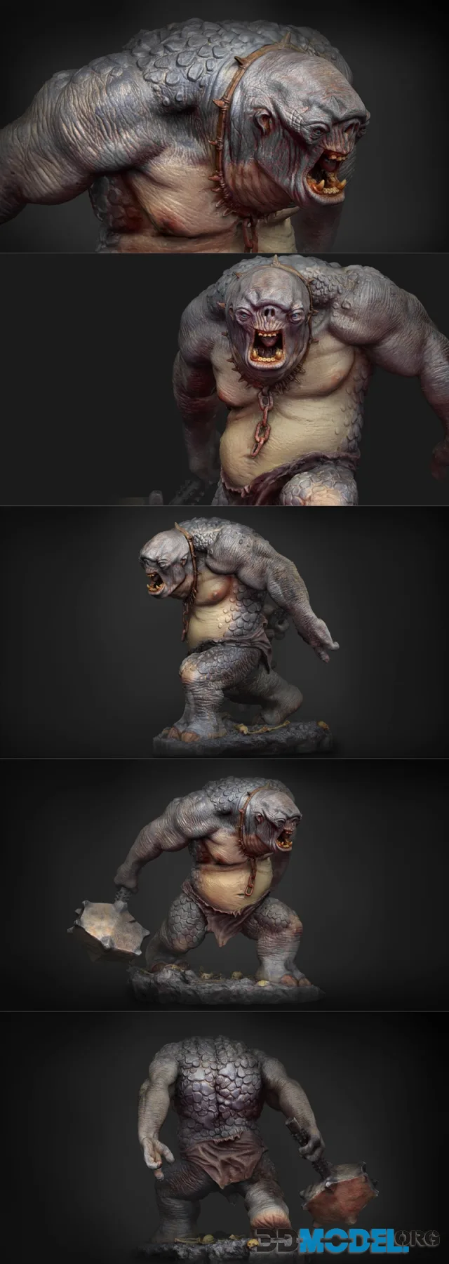 Cave Troll - Iron Studios – Printable