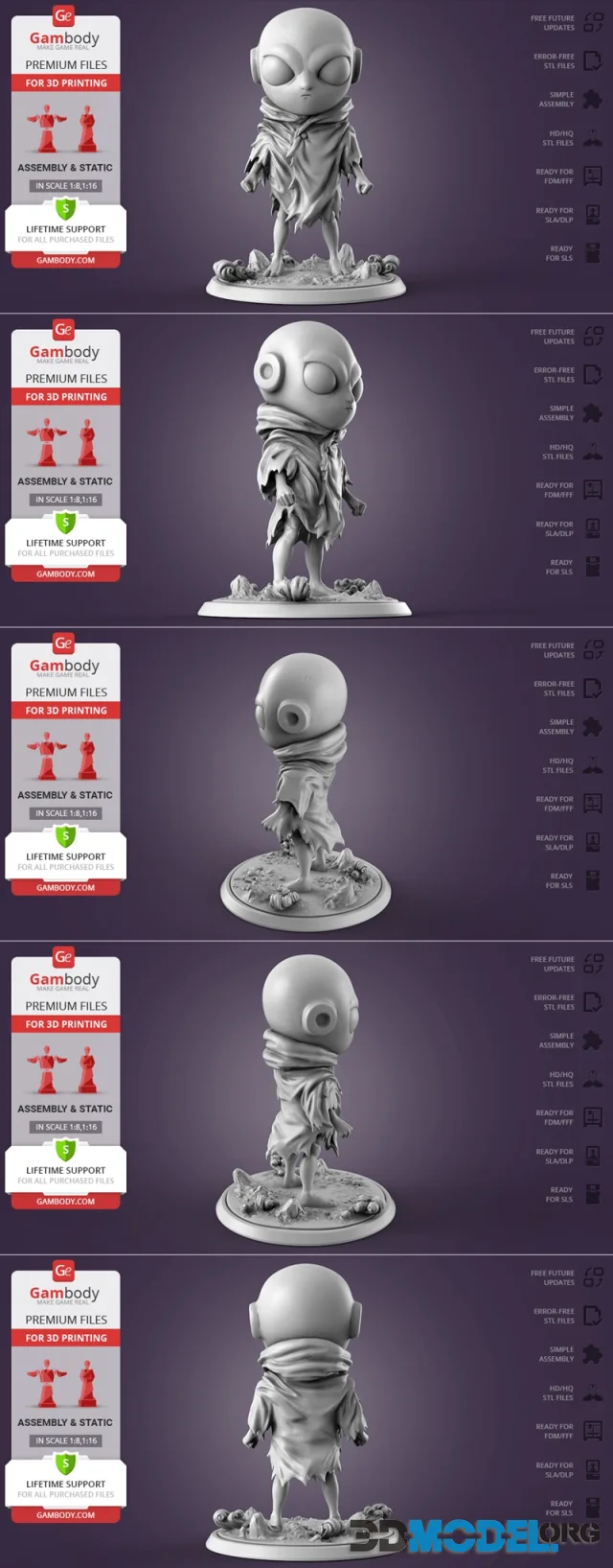 Gambody - Kid Jiren Dragonball Super – Printable