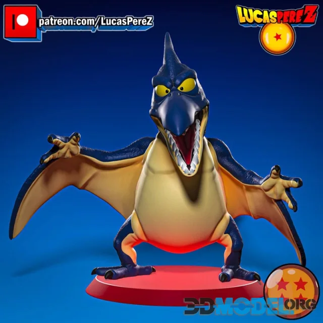 Lucas Perez - Pterodactyl – Printable