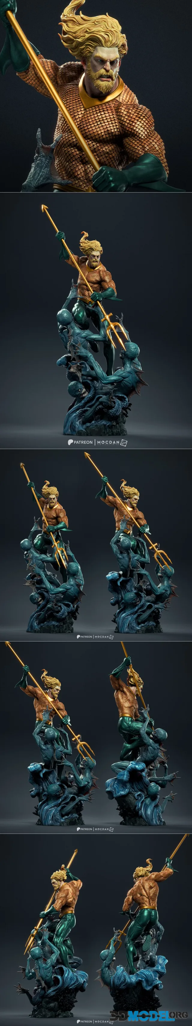 MocDan Collectibles - Aquaman DC – Printable
