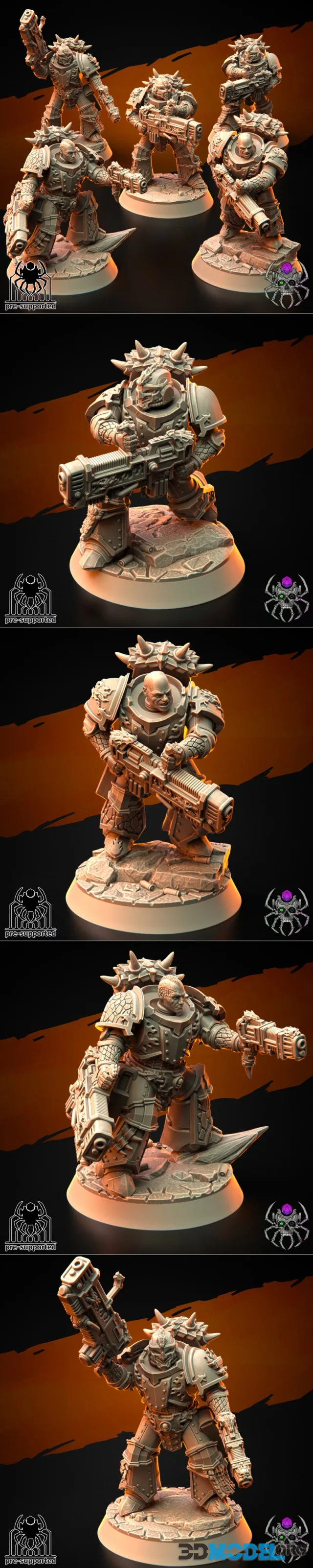 Flame Lizards Infernal Blassters – Printable