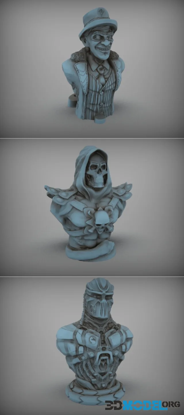 The Riddler and Skeletor and Sektor – Printable