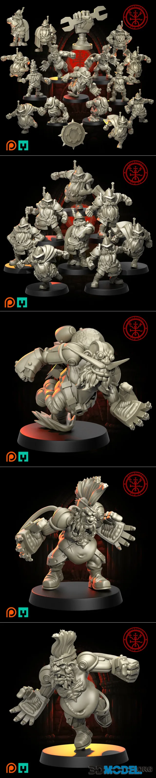 Torchlight Models - Torchlight The Sewer Guard – Printable