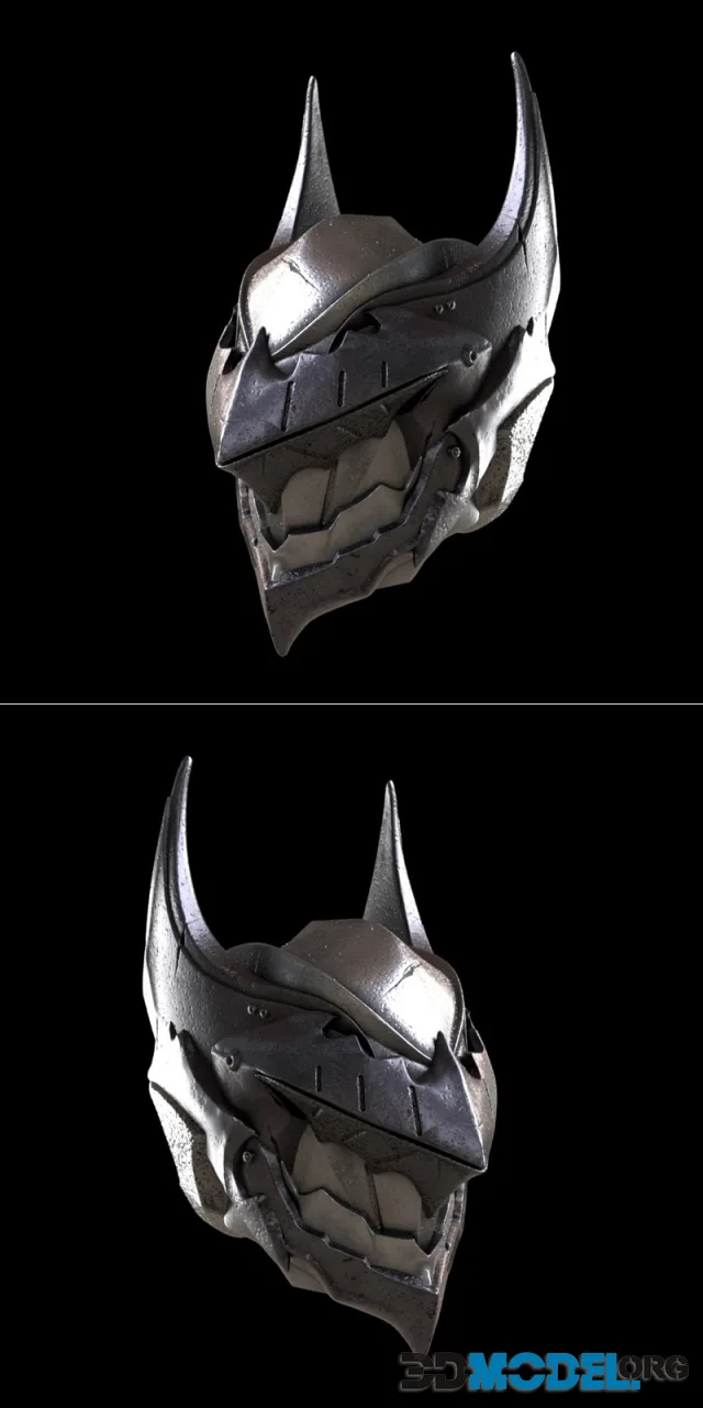 Batman Dark Steel Helmet – Printable