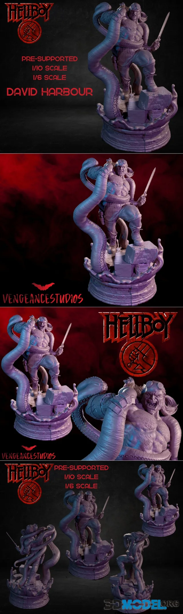 Vengeancestudios - Hellboy – Printable