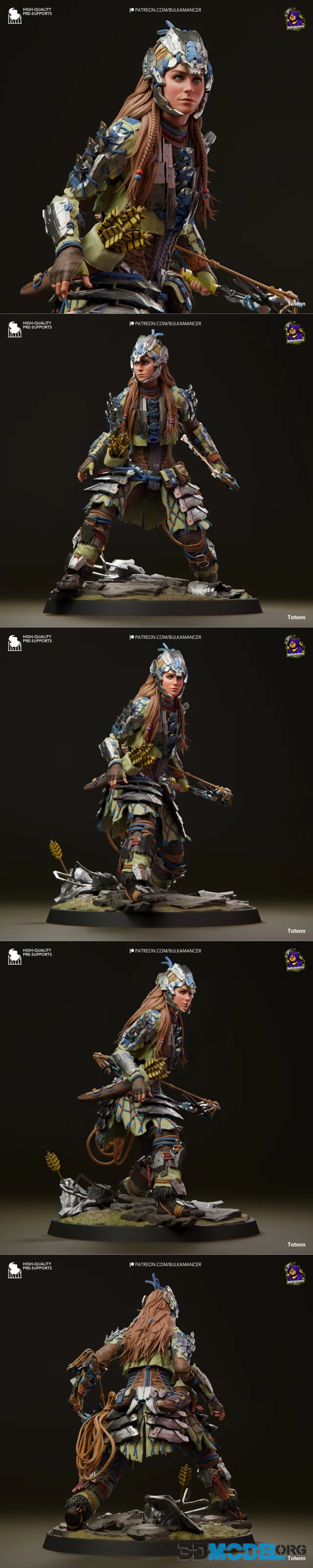 Bulkamancer Sculpts - Aloy – Printable
