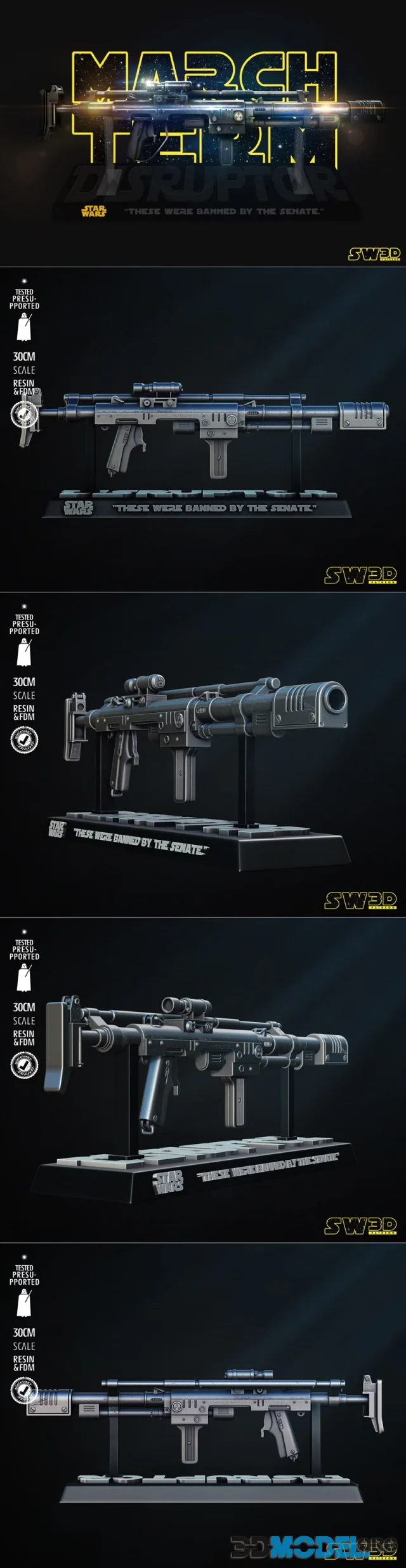 Star Wars - Ion Disruptor – Printable