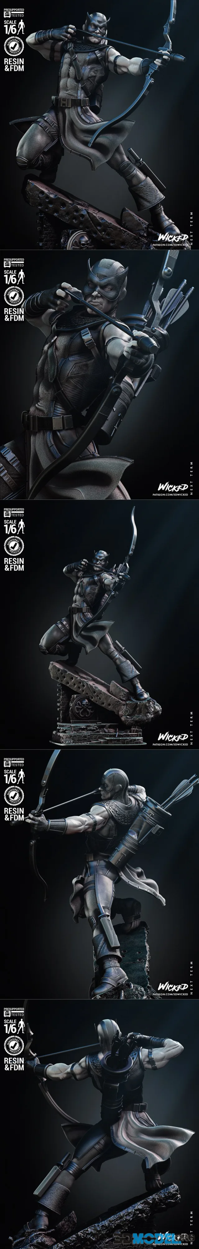 Wicked - Hawkeye 2024 Sculpture – Printable