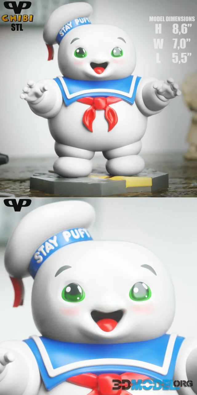 Stay Puft Chibi – Printable