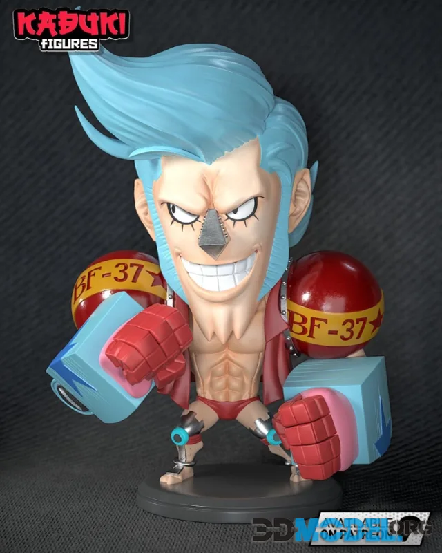 Kabuki Franky Chibi – Printable