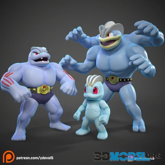 Machop Evolutions – Printable