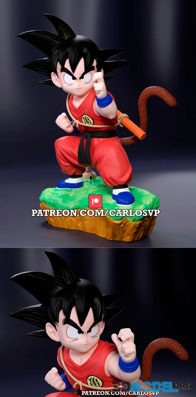 Carlos VP - Goku – Printable