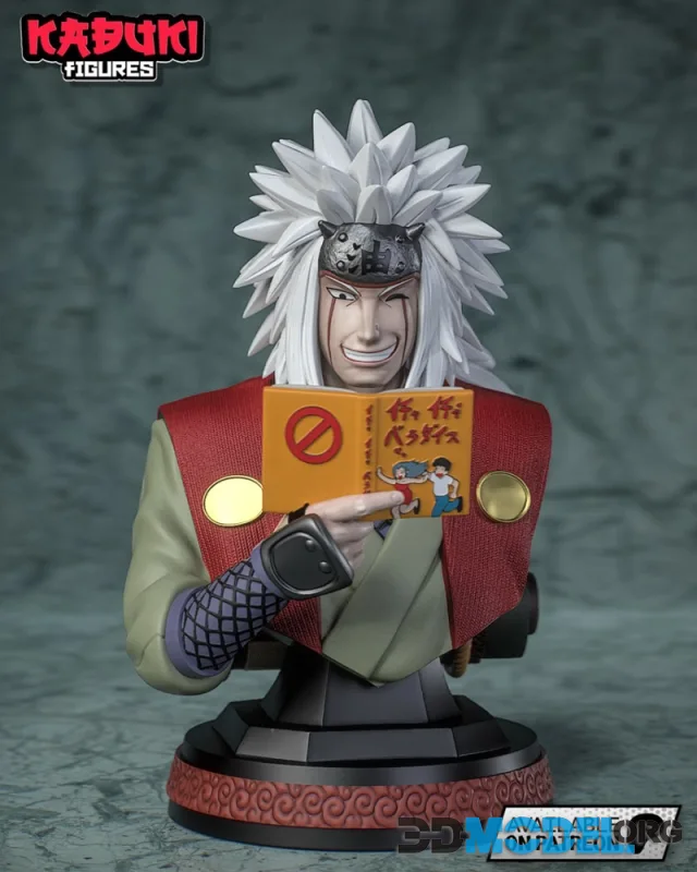 Kabuki Jraiya Bust – Printable