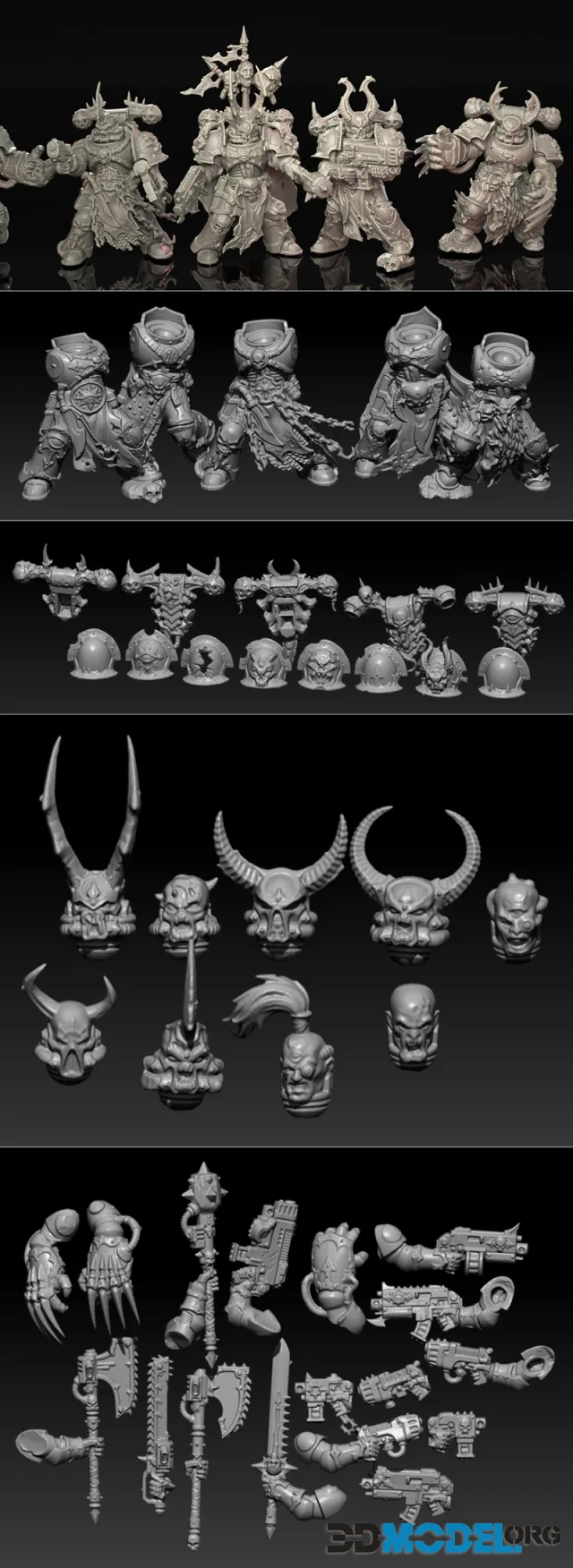 Chaos Chosen Scan Organized – Printable
