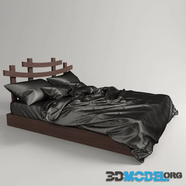 Bed-Oriental cherry