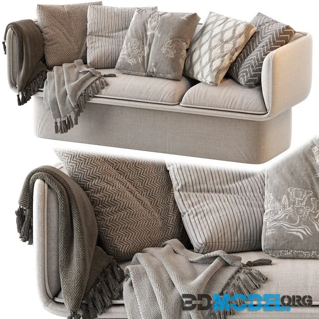 BLOCK SOFA by Missana