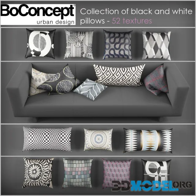 Collection of pillows # 2 from BoConcept