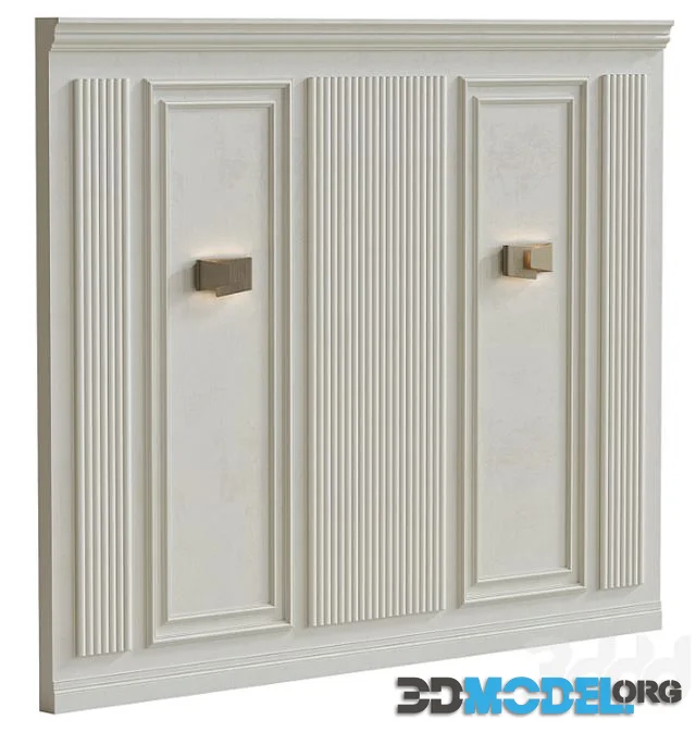 Decorative plaster with molding #30