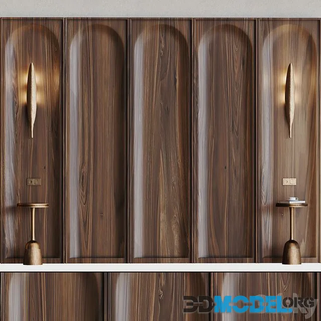 Decorative wall 3d panel