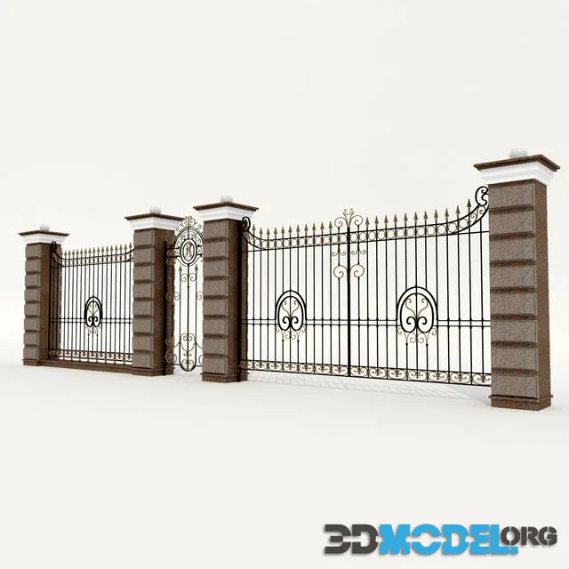 3D Model – Fencing