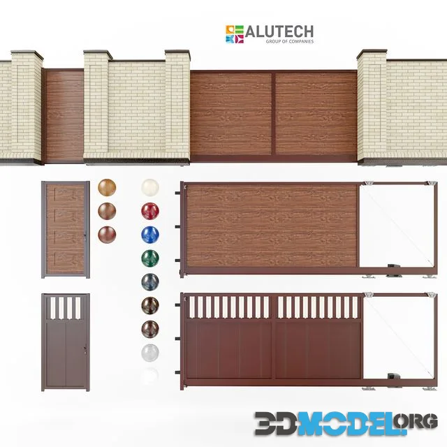 Gate alutech 1
