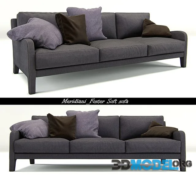 Meridiani_Foster Soft sofa